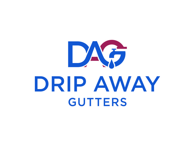 Drip Away Gutters logo design by azizah