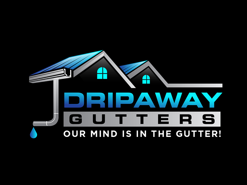 Drip Away Gutters logo design by scriotx
