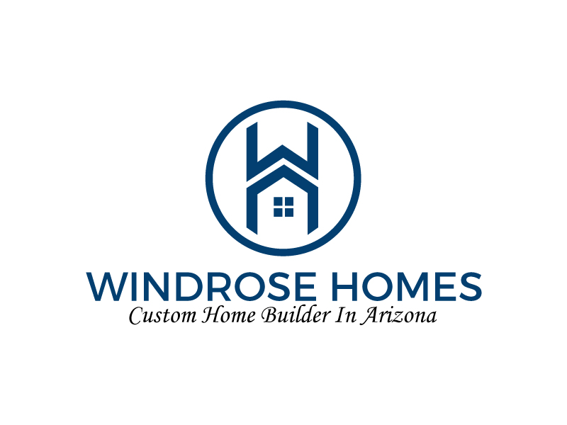 Windrose Homes logo design by samueljho