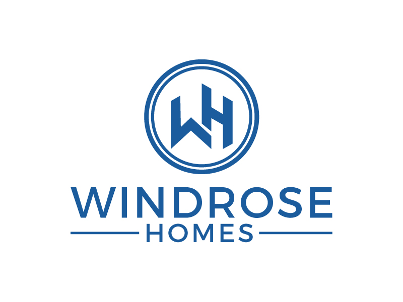 Windrose Homes logo design by samueljho
