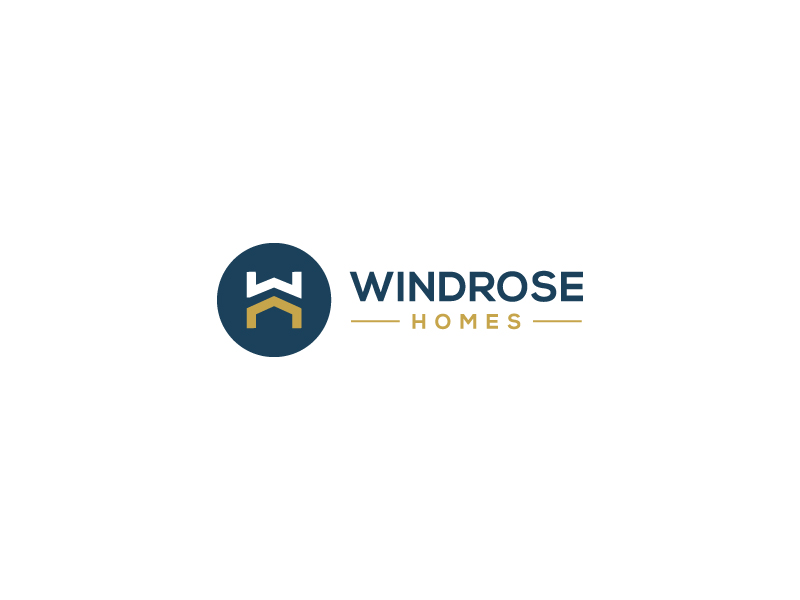 Windrose Homes logo design by zakdesign700