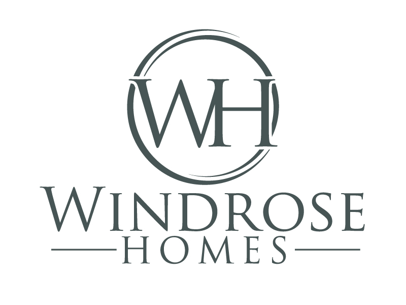 Windrose Homes logo design by ElonStark