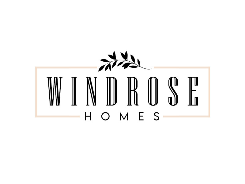 Windrose Homes logo design by kunejo