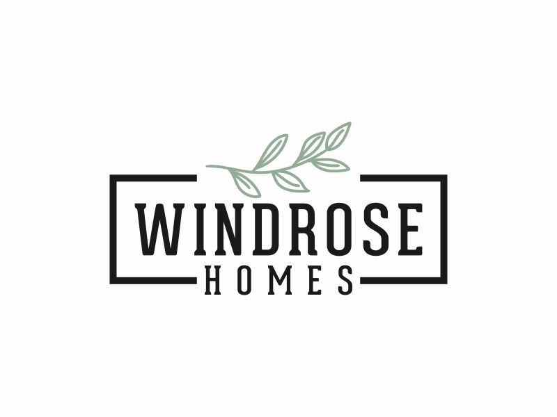 Windrose Homes logo design by y7ce