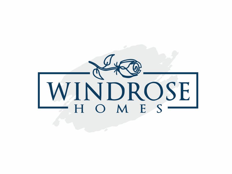 Windrose Homes logo design by serprimero