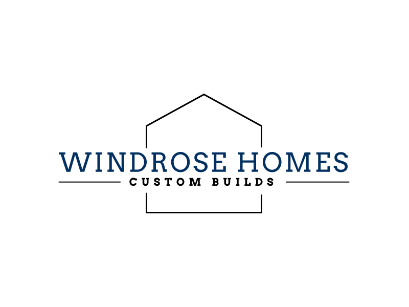 Windrose Homes logo design by Erasedink