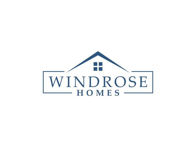 Windrose Homes logo design by bismillah