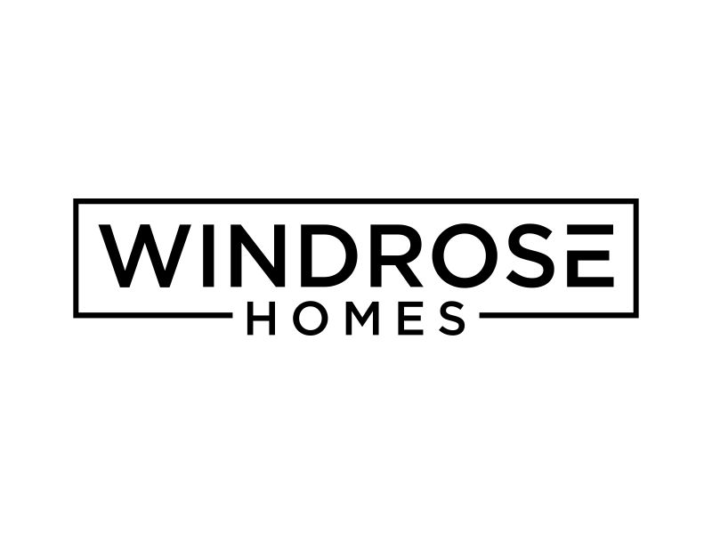 Windrose Homes logo design by mukleyRx