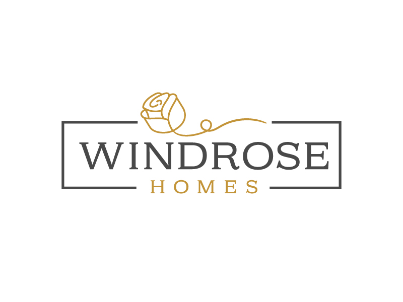 Windrose Homes logo design by akilis13
