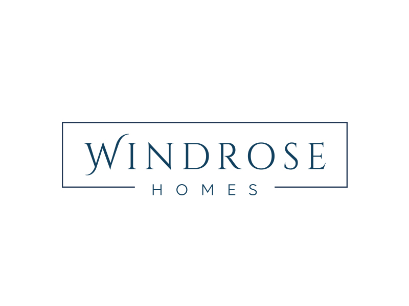 Windrose Homes logo design by adm3