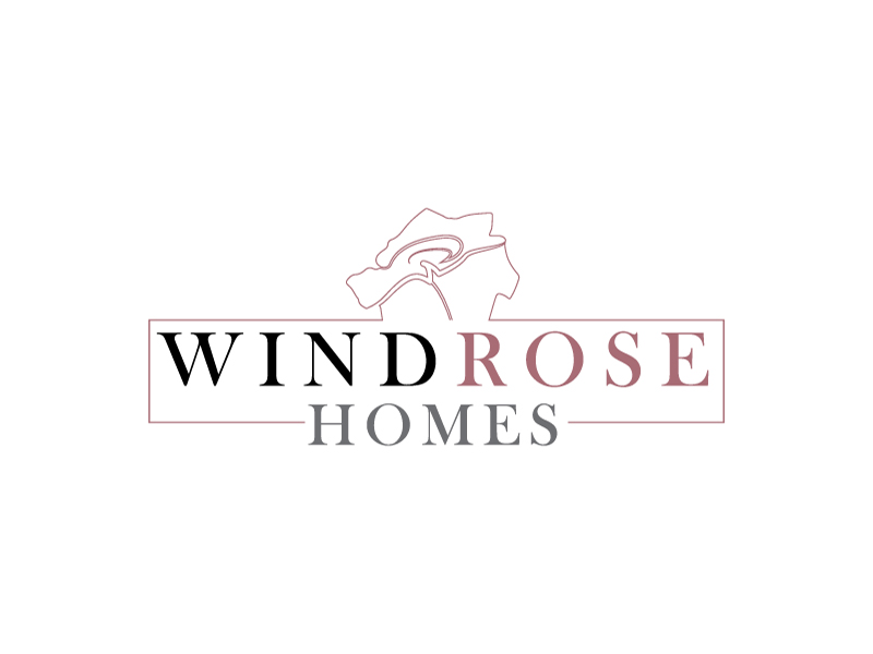 Windrose Homes logo design by zenith