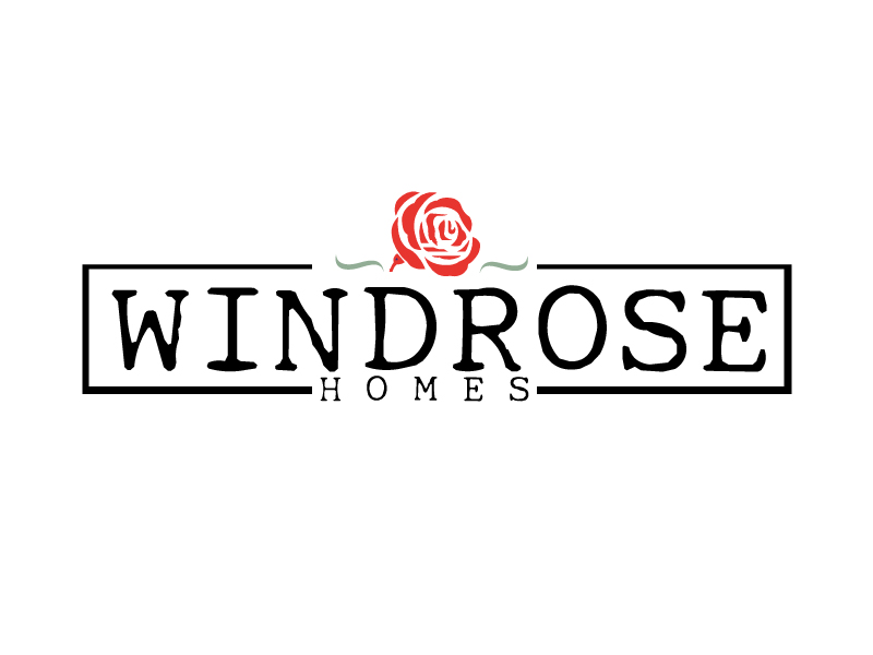 Windrose Homes logo design by webmall