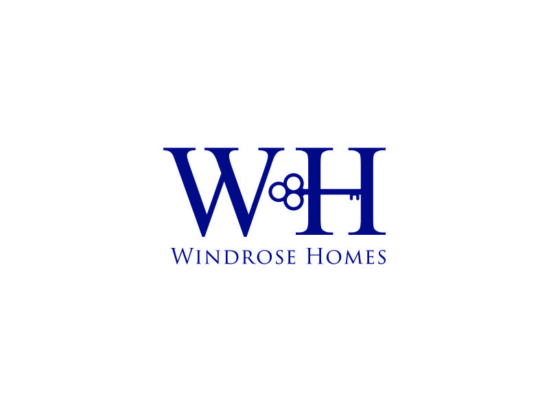 Windrose Homes logo design by Wi Bowo