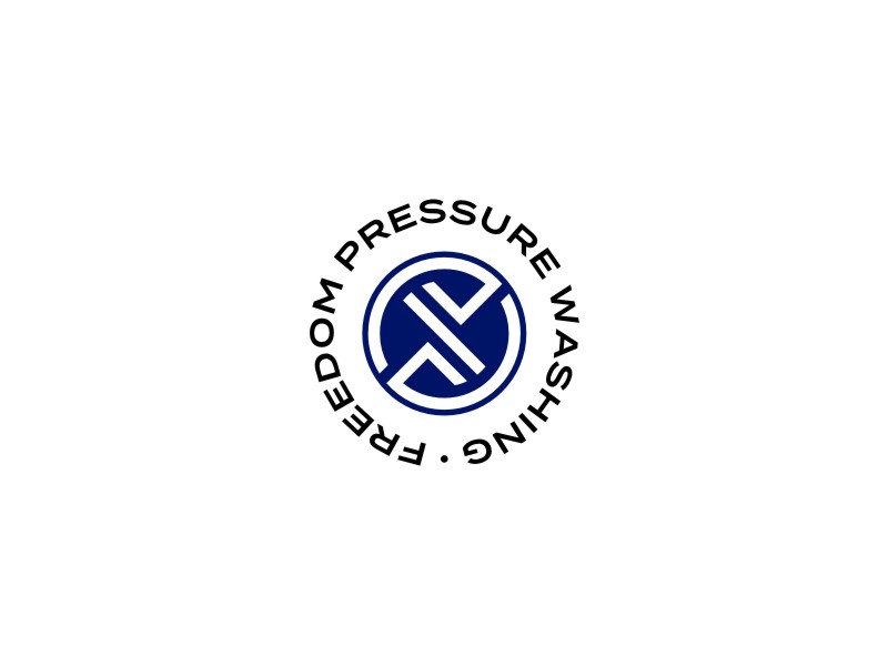 Freedom pressure washing logo design by Kraken