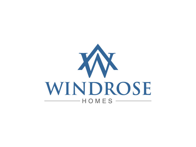 Windrose Homes logo design by rapaelfx