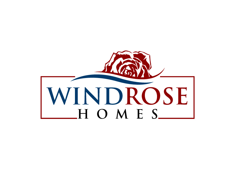 Windrose Homes logo design by aRBy