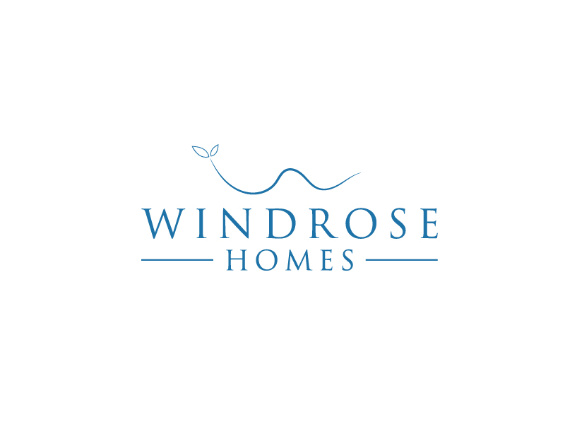 Windrose Homes logo design by my!dea