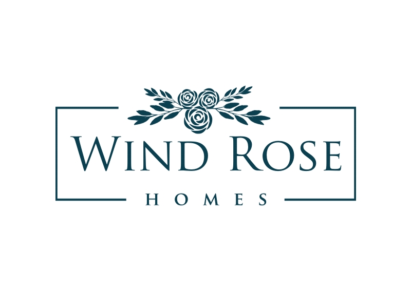Windrose Homes logo design by coco