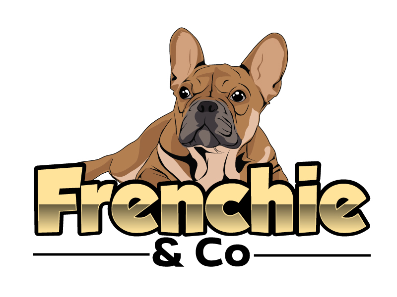 Frenchie & Co logo design by ElonStark