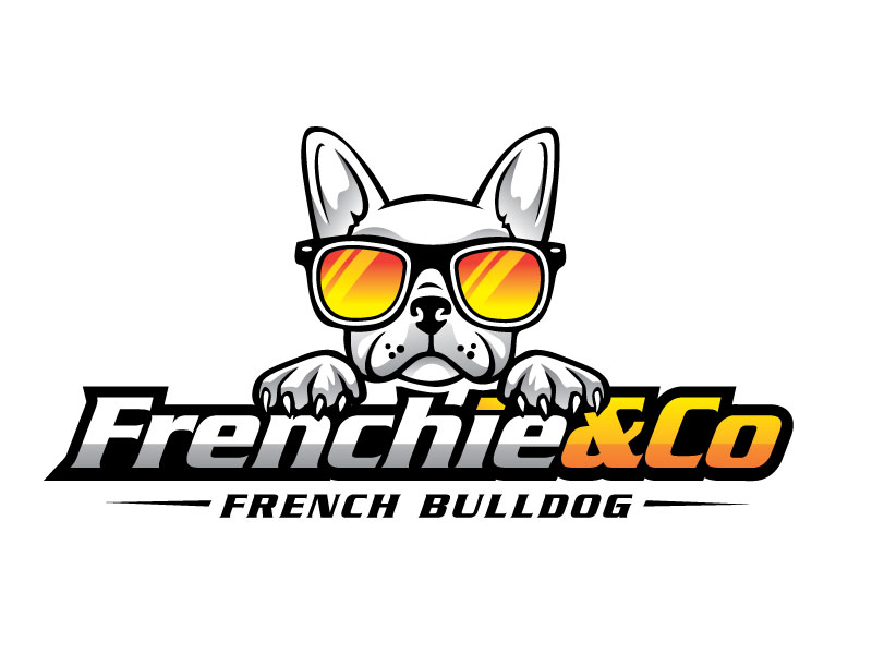 Frenchie & Co logo design by REDCROW