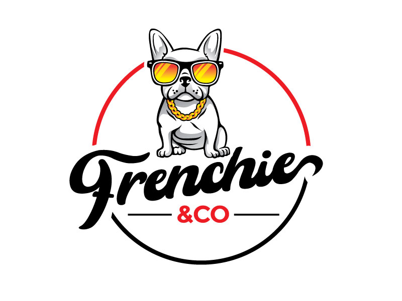 Frenchie & Co logo design by REDCROW