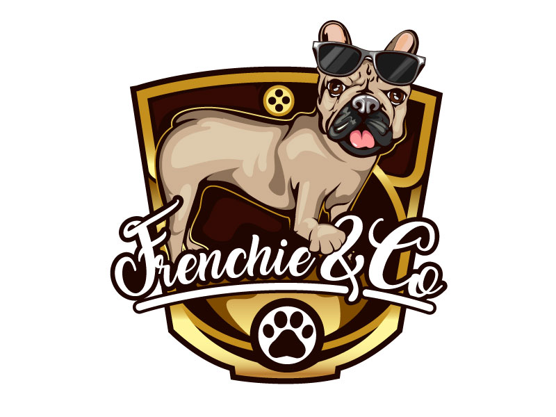 Frenchie & Co logo design by usashi