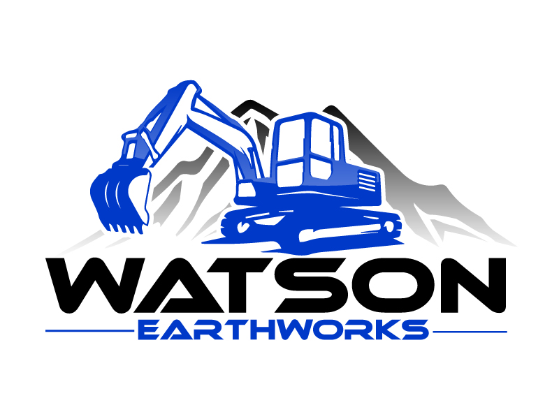 WATSON EARTHWORKS logo design by ElonStark