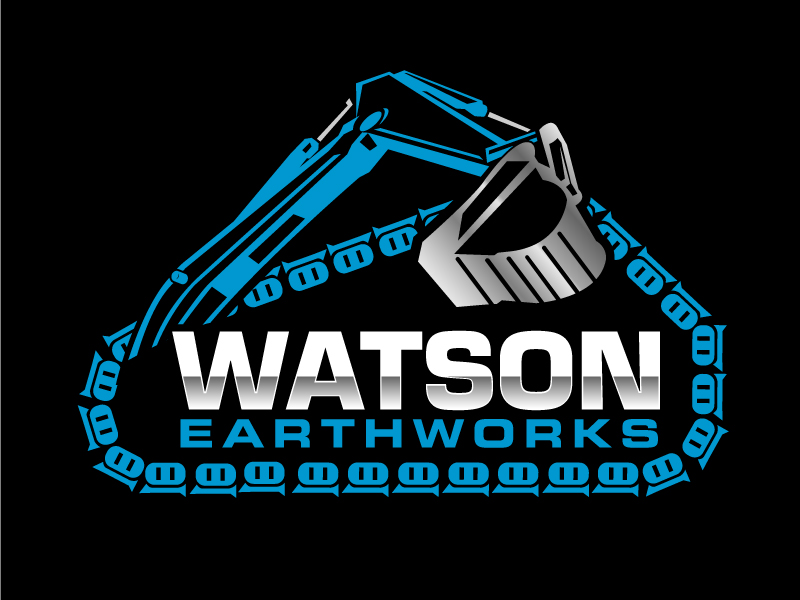 WATSON EARTHWORKS logo design by ElonStark