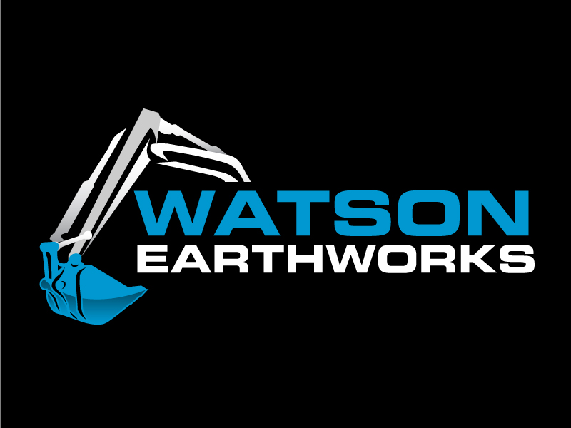 WATSON EARTHWORKS logo design by ElonStark