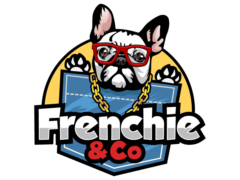 Frenchie & Co logo design by LucidSketch