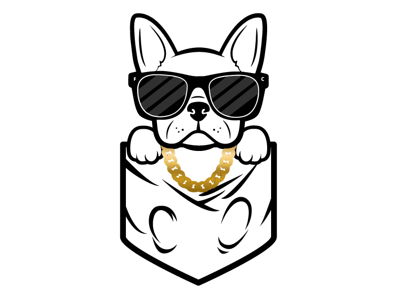 Frenchie & Co logo design by jaize