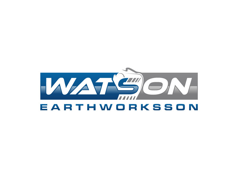 WATSON EARTHWORKS logo design by Rizqy