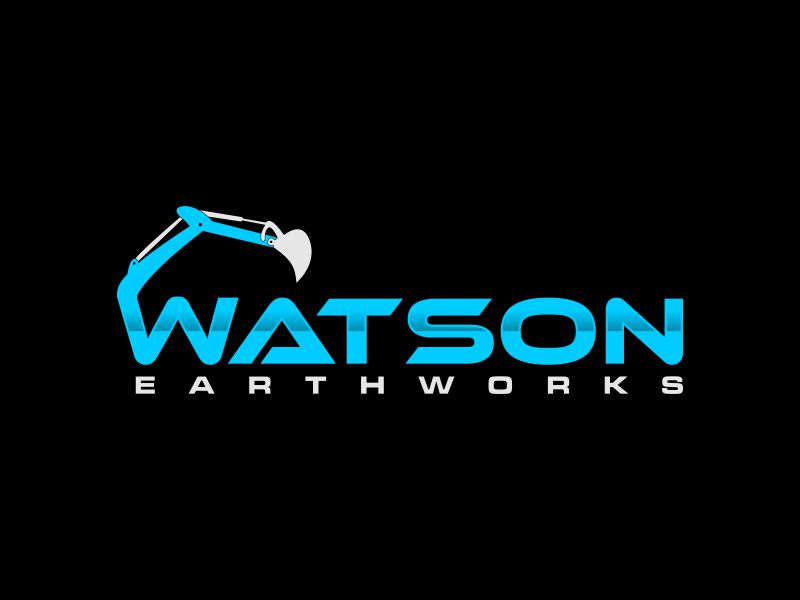 WATSON EARTHWORKS logo design by Toraja_@rt