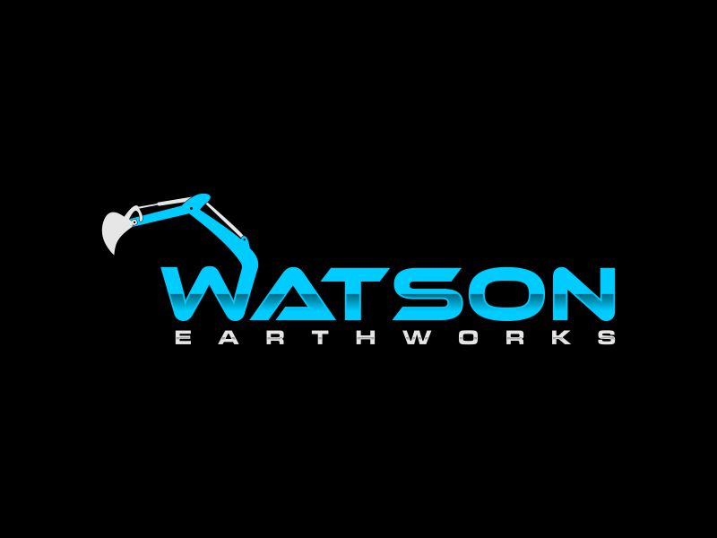 WATSON EARTHWORKS logo design by Toraja_@rt