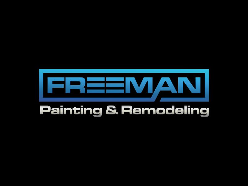 FREEMAN Painting & Remodeling logo design by hopee