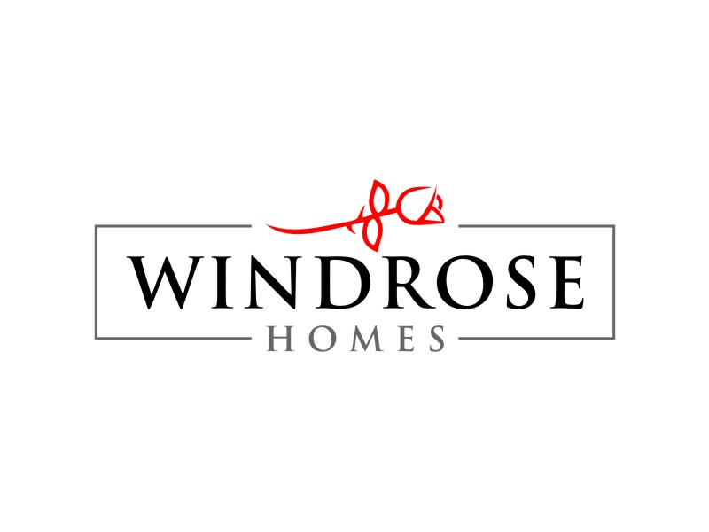 Windrose Homes logo design by KQ5