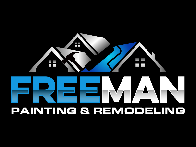 FREEMAN Painting & Remodeling logo design by MUSANG