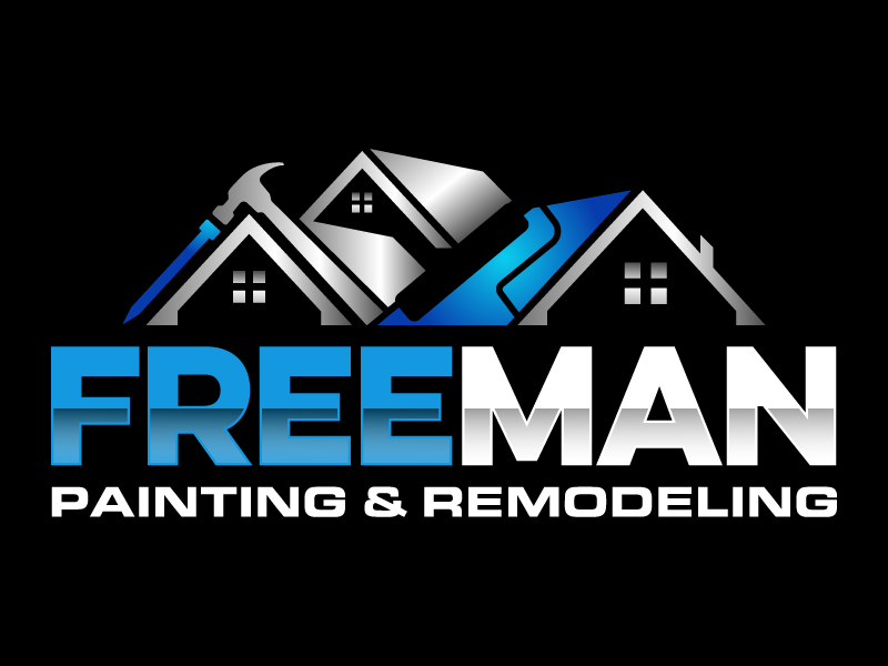 FREEMAN Painting & Remodeling logo design by MUSANG