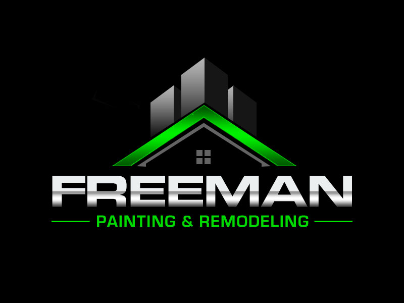 FREEMAN Painting & Remodeling logo design by kunejo