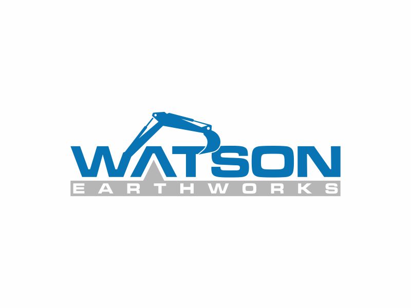 WATSON EARTHWORKS logo design by ora_creative