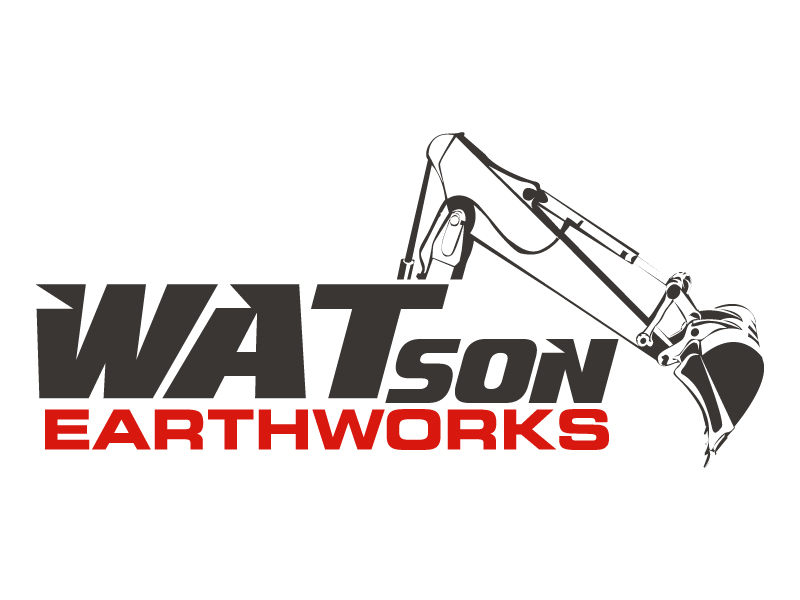 WATSON EARTHWORKS logo design by Suvendu