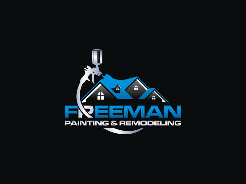 FREEMAN Painting & Remodeling logo design by Rizqy