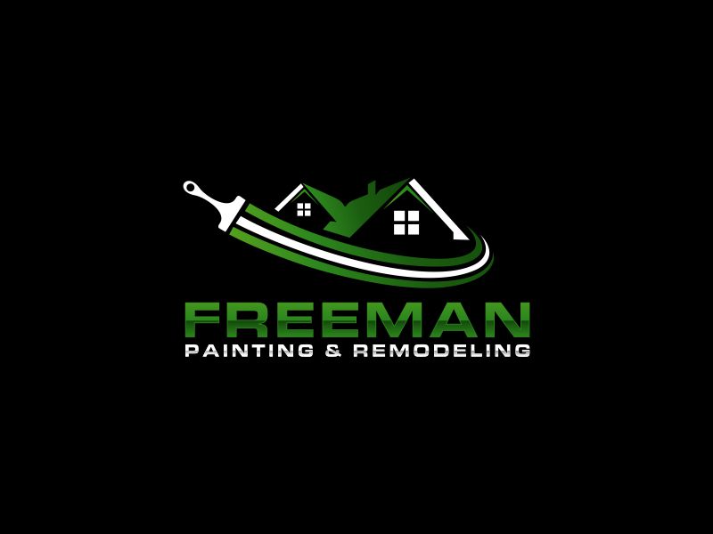 FREEMAN Painting & Remodeling logo design by zegeningen