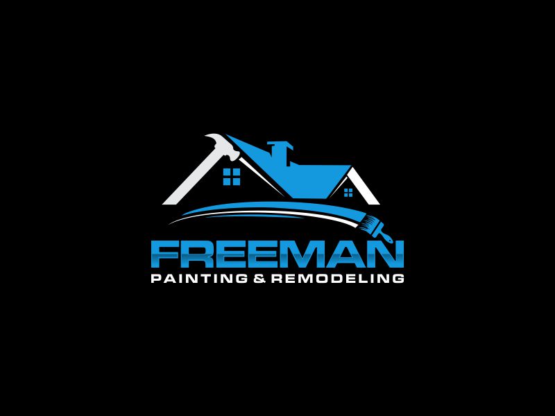 FREEMAN Painting & Remodeling logo design by oke2angconcept