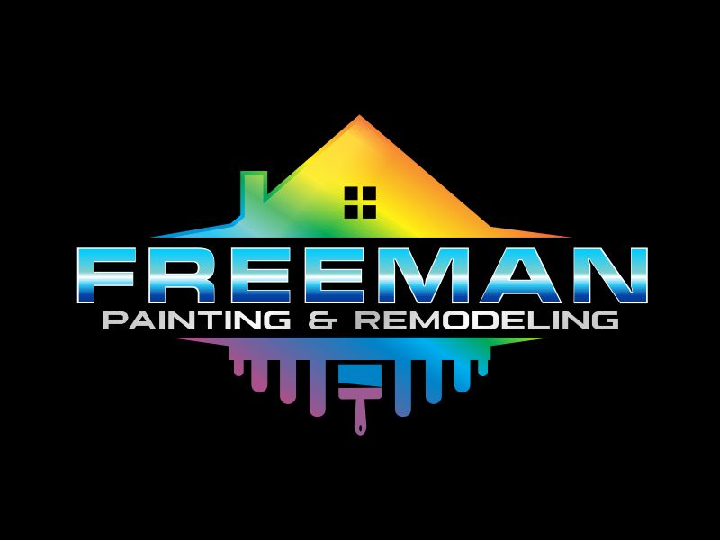 FREEMAN Painting & Remodeling logo design by Dhieko
