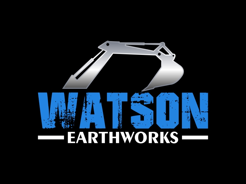 WATSON EARTHWORKS logo design by Kruger