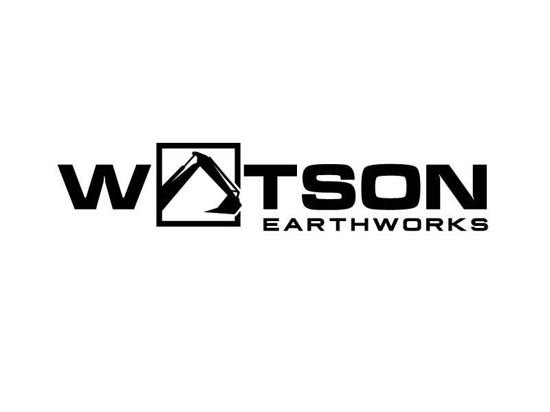 WATSON EARTHWORKS logo design by Marianne