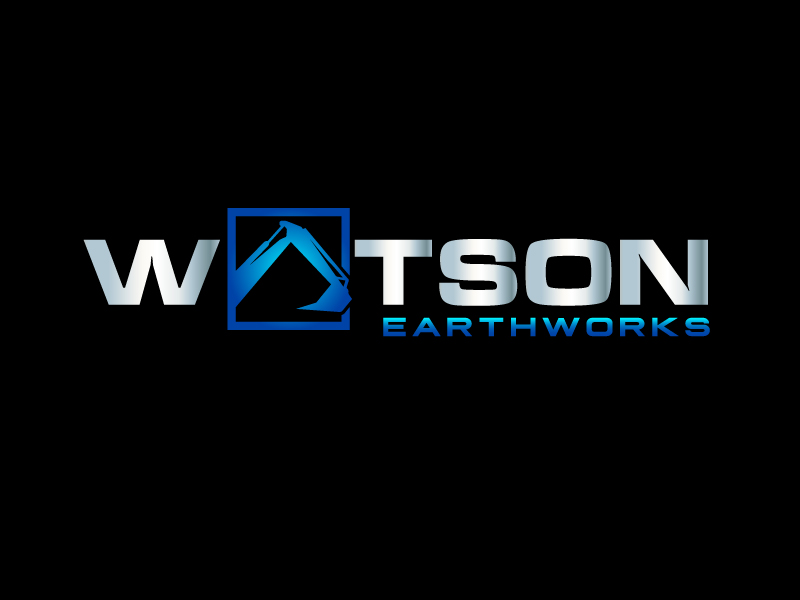 WATSON EARTHWORKS logo design by Marianne