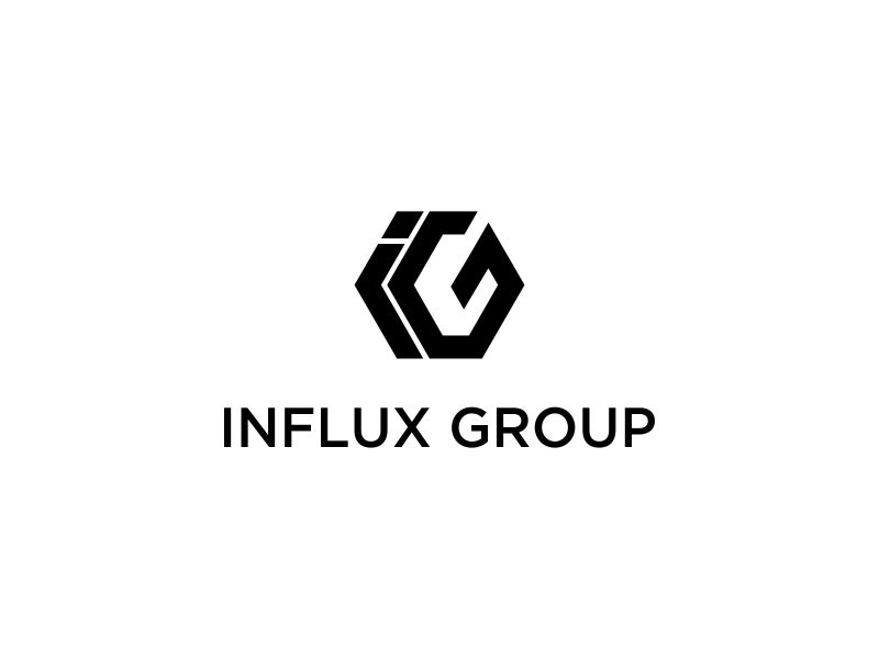 Influx Capital logo design by oke2angconcept