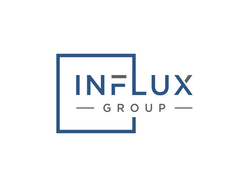 Influx Capital logo design by oke2angconcept